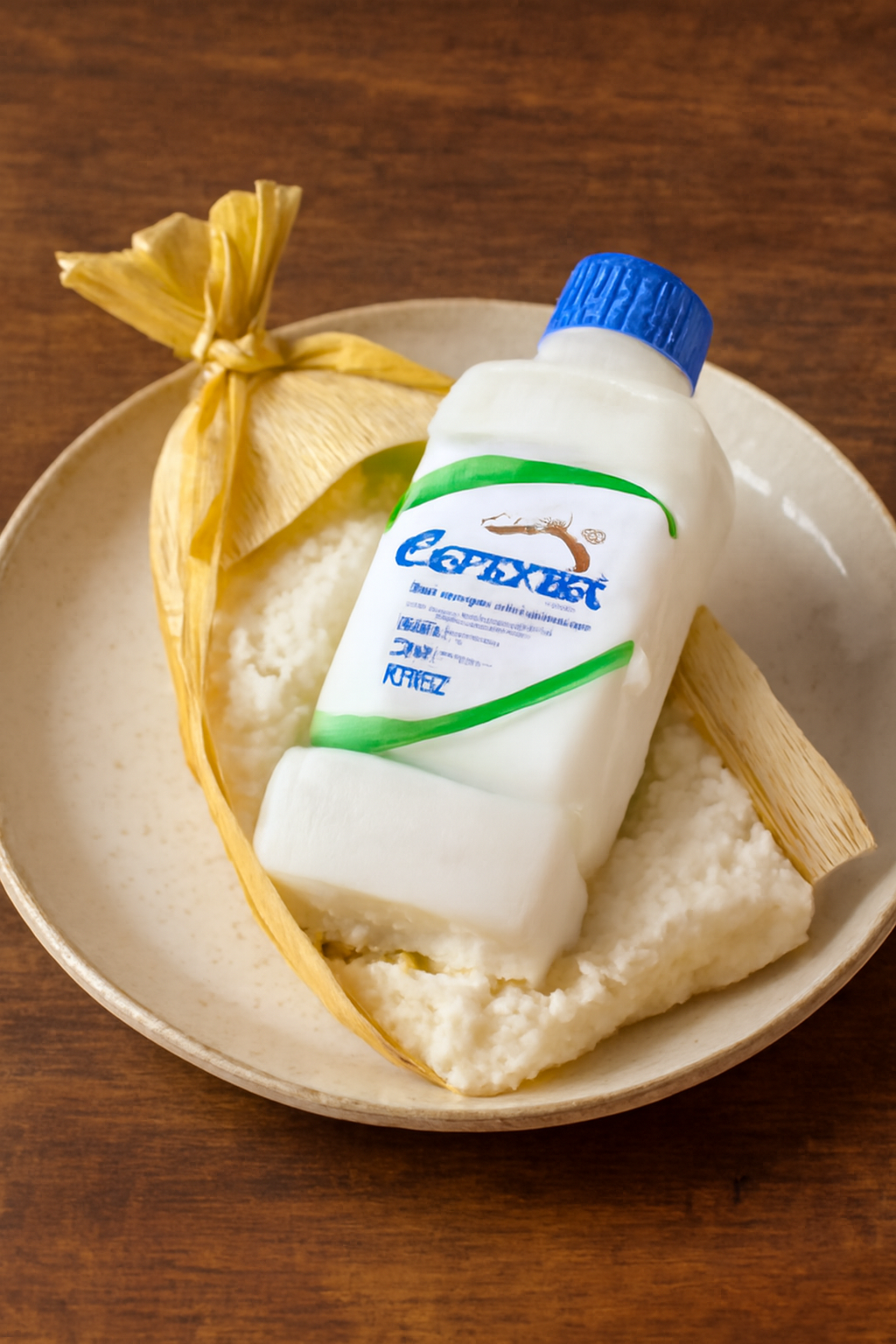 Tamal de electrolit de coco